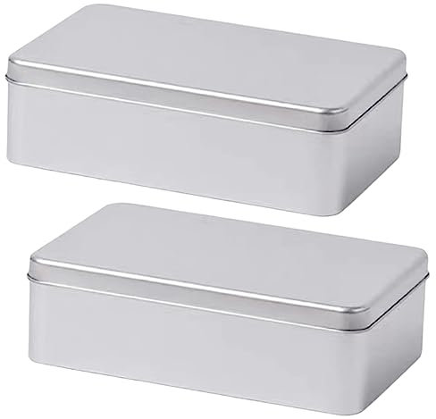 PRETYZOOM Cajas De Acero Inoxidable Moldes Para Tartas Ideales Para Embalaje De Tartas y Festivos