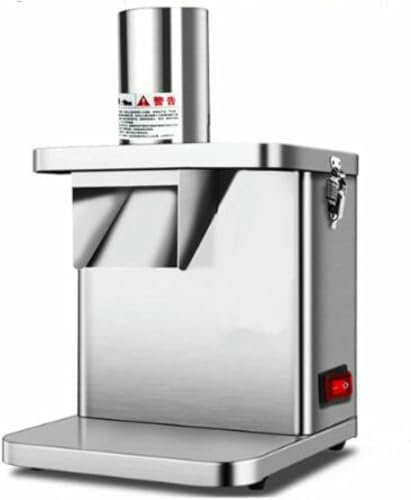 GFXYQPDNV Máquina trituradora de Verduras eléctrica Cortadora de Verduras Comercial Cortadora de Verduras eléctrica de 250 W Máquina cortadora de Verduras Comercial, automática con 6/8/10/12/15 mm