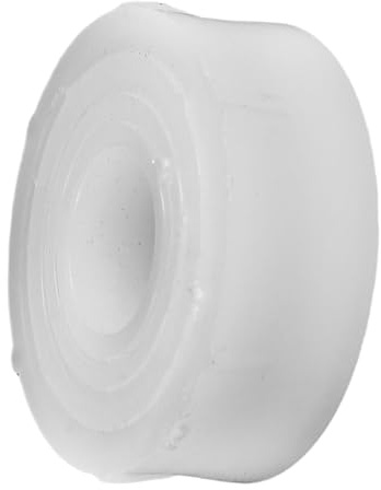 Reduzierhülse für Tischschleifmaschinen 9-12mm, Abs Weiß | Stabile Scheibenfixierung, Passende Buchsen für Schleifscheiben von Tischschleifmaschinen, Selbstgemacht und Werkstatt