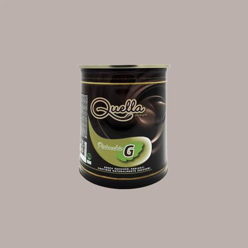 Lucgel Quella Pistacchio G Crema Spalmabile per Gelato Senza Zuccheri Aggiunti e VeganOk Mec3-6 Kg -