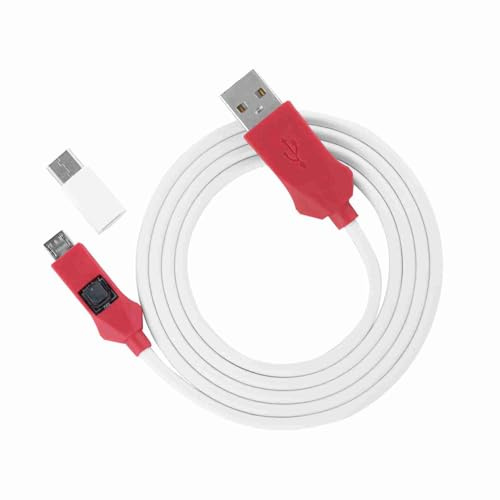 BONKZEBU Cavo Deep Flash con modalità 9008, Bypass BL Lock, Risolve Vari Problemi, 1 M, Bianco + Rosso, Compatibile con BL Lock, per CPU, Materiale ABS