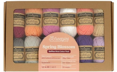 Scheepjes Softfun Colour Pack 12 x 20 g - Primavera Blossom