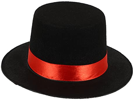 ARTSEWPLY Haustier Zylinder Hut Verstellbar Elastisches Kinnband Sicheres Material Party Foto Requisite für Hunde Katzen