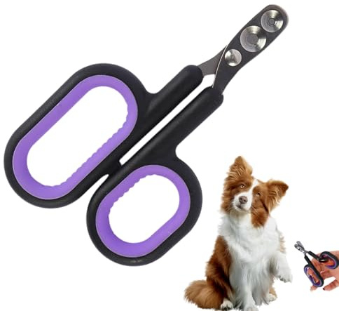 Metal Kitten Claw Cutter - Metal Kitten Claw Cutter, Anti Bleeding Dog ClawClipper | Cat Nail Cutter, Professional Pet Care Tool, Double Round Hole Blind Cutter F