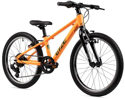 Goetze Light Kinder & Jugend MTB Hardtail | 16/20 / 24 Zoll Fahrrad | Superleichter Aluminiumrahmen | 1/6 / 8-Gang Kettenschaltung | V-Bremse vorne & hinten | 90% vormontiert