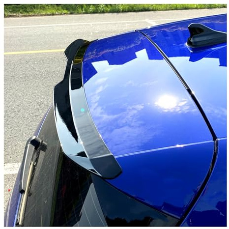 ABS Auto Heckspoiler für Dacia Sandero 3/Stepway 3/Dacia Jogger 2022-2024 2025, Dach Kofferraum Spoiler Kofferraum Flügel Lippe Platte Tuning Zubehör,A