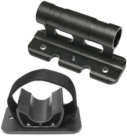 Irfora Portabiciclette Universale in Lega di Alluminio per Portabiciclette Sicuro per Auto, Comodo Mountain Bike da Strada Perno Passante a Sgancio Rapido (Set anteriore e posteriore)
