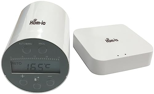 Hom-io Thermostat-Set mit Gateway und 1 Heizventil.