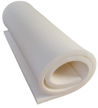 Schaumstoffplatte Schaumstoff Matratze 60x200x1 RG 25/44 - Mittelhart - Topper - Möbelschaum - Polsterschaum - Schaum - Polster Schaumstoff