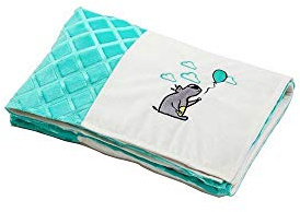 BabyOno Weiche Patchwork-Decke, 75 x 100 cm