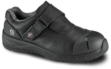Sanita Magma Low Work Shoe 911440 Velcro S3, blackone, 12.5 UK