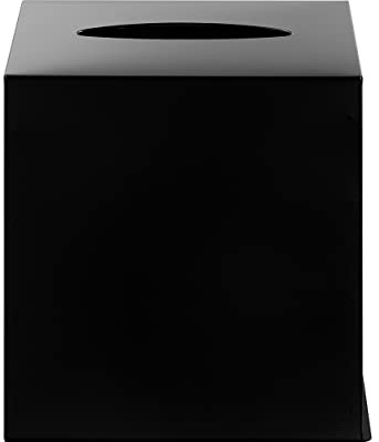 blomus Kosmetiktuchbox NEXIO | Edelstahl | Farbe Black | minimalistisches Design