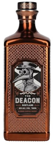 THE DEACON Blended Scotch Whisky, vollmundiger Geschmack mit Orangennote und kräftiger Würze, Whisky aus Schottland, 40% Alkoholgehalt, 700ml