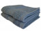 Sue Rossi Face Cloths Pack of 2 or 6, Organic Turkish Combed Cotton, 30cm x 30cm Wash Cloth Fingertip Flannel, Soft & Absorbent, 600gsm Thick Bathroom Towels Set (Pacific Blue, 2)