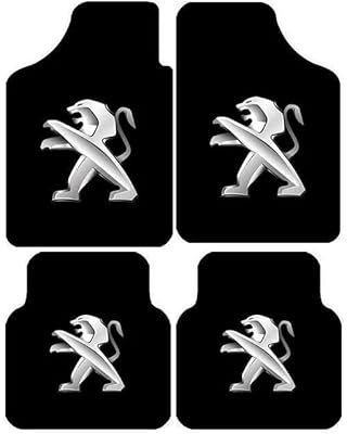 ZAPORA Custom Auto FußMatten,für Peugeot 3008 2016 PU Leder Auto Fußmatten Automatten Allwetter Leder Vorne Hinten Automatten Auto Matte Car Mats