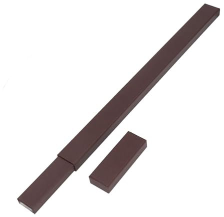 Violinbogenetui, Aufbewahrungsbox für Violinbögen, Robuste Konstruktion, Harte Cellobogenhülle, Weiches Samt-Interieur, Herausziehbare Schutzhülle für Violine, Viola, Cellobogen