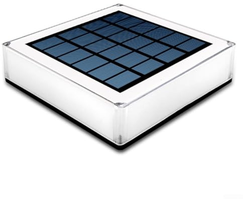 Luces solares para exteriores para postes, lámpara de casquillo de poste de jardín, iluminación impermeable, temperatura de color ajustable, luz LED solar para poste de patio, luz de valla al aire