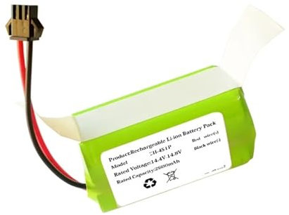 Batería de 14,4 V, 2600 mAh y 3500 mAh. Compatible con Conga Excellence 990 950 1090 1092 1190 1790 1990, Compatible con IKOHS NETBOT S14 S15 Batería de Repuesto for aspiradora (Color : 2600mAh)