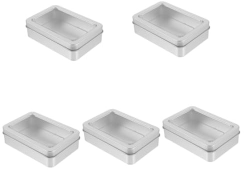 ibasenice 5pcs Dice Organizer Box Lightweight Dice Storage Soft Foam Case for Accessories
