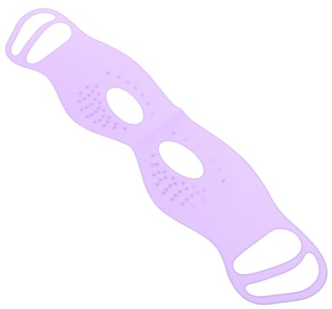 Ipetboom Maschera Per Gli Occhi Appesa in Silicone Bifacciale Antiscivolo, Maschera Massaggiante Comoda Design a Sostegno Auricolare Per Uso Quotidiano e Cura Della Pelle