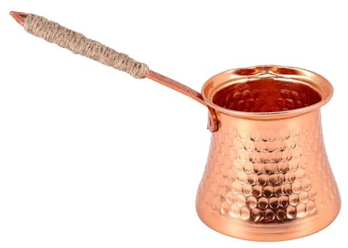 Reinscer Cafetière turque - 320 ml - En cuivre - Pour porte Cezve Cafétéria