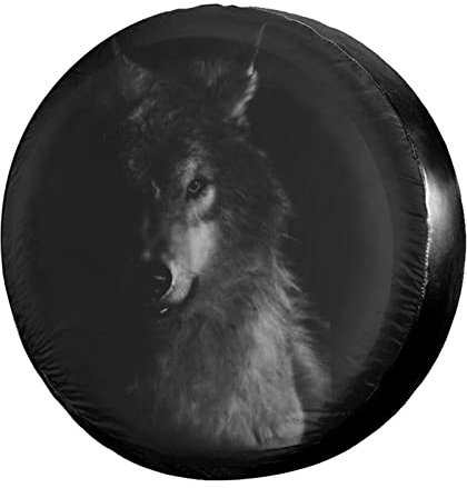 Reifen, Cooler Wolf Universal Autoreifen Uv-Schutz Reifentasche Für Trailer SUV Auto 16 inch