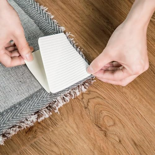 VIMODA Teppich Antirutschunterlage Antirutschmatte für Teppich Pads Teppichunterlage Antirutsch Teppichstopper Vakuum (8)