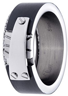 s.Oliver Jewels Herren-Ring Edelstahl 4412
