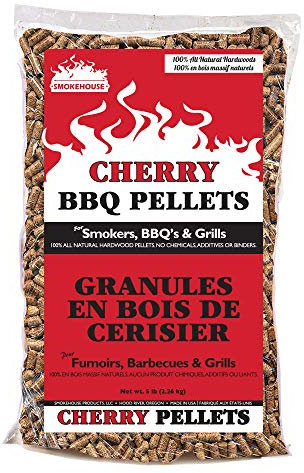 SmokeHouse Products 9790-020-0000 Holzpellets mit natürlichem Kirschgeschmack, 2,3 kg