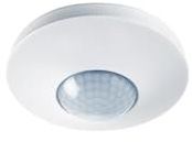 ESYLUX ESYLUX Decken-Präsenzmelder ws PD-C360i/8 UC UP,360Grad,RWca.8mFB Compact;Serie Compact Bewegungsmelder komplett 4015120427312