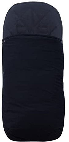 JYOKO KIDS Fußsack für Kinderwagen kompatibel mit Baby Jogger City Mini (BAUMWOLLE, BLACK SERIES)