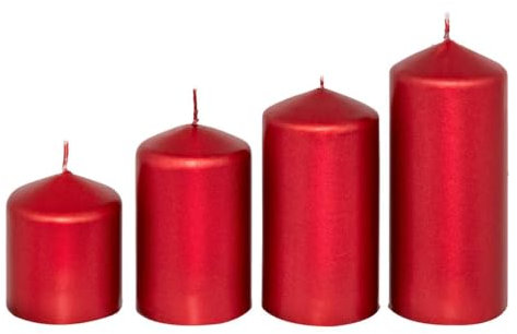 Feeric lights & jul – votivljus advent x 4, röd