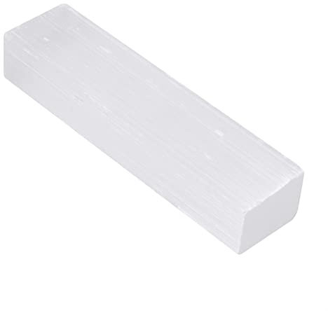 BIANMTSW Pierres précieuses for la décoration Bâtons de sélénite Naturelle Colonne de Cristal de Gypse Brut Pierre Brute Spécimen Aura Crystal Collections de la Maison