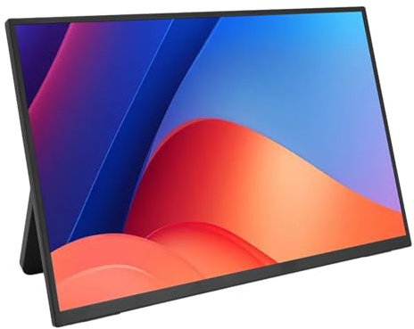 Bewinner Monitor Portátil 2K 60HZ, Pantalla Externa para Computadora Portátil de 13 Pulgadas con Soporte, Monitor para Juegos Ultradelgado USB C HDMI con Altavoces Duales Integrados para