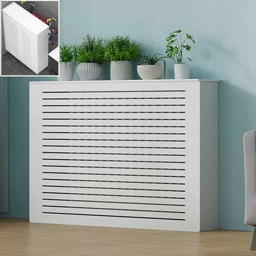 Heizkörperabdeckung，Heizkörper Abdeckung，MDF Heizkörperverkleidung，Verkleidung Heizkörper，Radiator Cover，Heizkörper Verkleidungen，Heizungsverkleidung Heizkörperabdeckung(90*90*25cm/35*35*10in)
