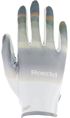Roeckl Murlo Fahrrad Handschuhe lang weiß/grau 2025