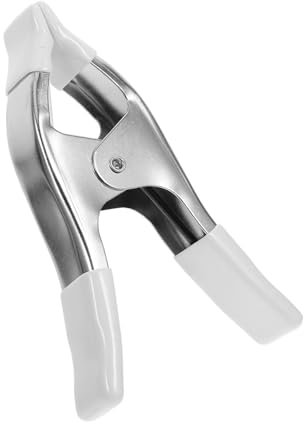 CANIGHT Nickel-Plated Heavy Duty Spring Clamps Versatile Clips for Woodworking Crafts and Photography Backgrounds Secure Hold for PVC Covers and Backdrop Stands