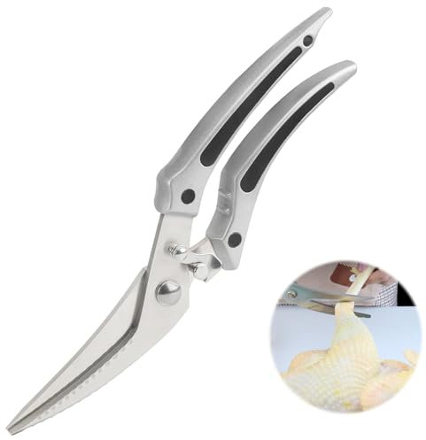Tijeras Cocina, Tijeras de Cocina, Tijeras Arcos Cocina, Tijeras Cocina Arcos, Tijeras de Pollo, Tijeras de Cocina Multifunción, Tijeras Cocina Profesionales, para Pollo, Hueso, Carne, 25 cm