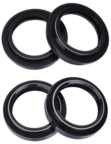 37X49X8/10 37x49 Moto Ammortizzatore Forcella Paraolio Parapolvere for Accessori Moto 37 * 49 * 8/10(Dust and Oil seal)