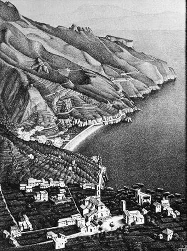 Puzzle 1000 Pezzi - M C Eschers Arte Geometrys Fun Paintings ，Giocattoli Per La Sfida Del Divertimento In Famiglia,Decorazione D'Arte Da Parete,Giochi Di Cognizione Della Memoria Elderly Xa426Wp