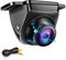 OBEST Camara Marcha Atrás Coche 1080P, AHD Cámara Visión Trasera/Lateral Visión Nocturna, Camara Aparcamiento Coche Metal Rotar 360° Gran Angular 170°, para SUV Furgoneta Camion Universal 12-24V