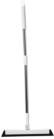 ZUNOXAZ Multi Functional Window Cleaning Tool with Telescopic Handle Glass Wiper for Water Removal Windows Mirrors Tiles Portable Household Cleaner for Bathroom Kitchen Balcony Use