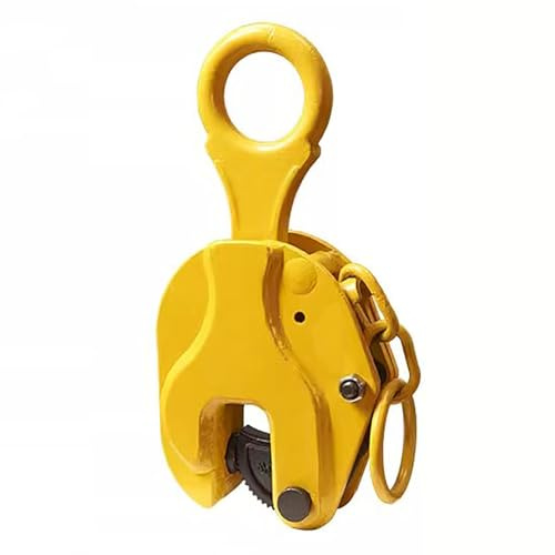 ZHANGGL Abrazadera Vertical para Placas, Abrazadera para elevación de Placas, Apertura de 0 a 40 mm (de 0 a 1,57 Pulgadas), Capacidad de Carga de hasta 1 a 5 t (de 2200 a 11000