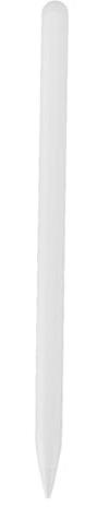 Jopwkuin Penna Stilo Touchscreen Inclinabile Penna Attiva Tablet Matita Digitale Standby Lungo per Disegnare Scrivere Prendere Appunti Lega di Alluminio Bianco