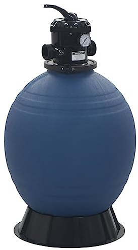Sophrelle Filtro de Arena de Piscina válvula de 6 Posiciones Azul 560 mm 560 mm,91727