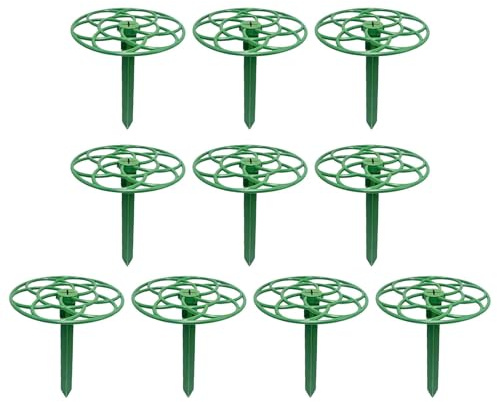 10 Piezas de Soportes para Plantas Rejillas para Enredaderas Abrazaderas de Plantas Armazón de Crecimiento Y Estructura de Apoyo Adecuado para, Pequeño