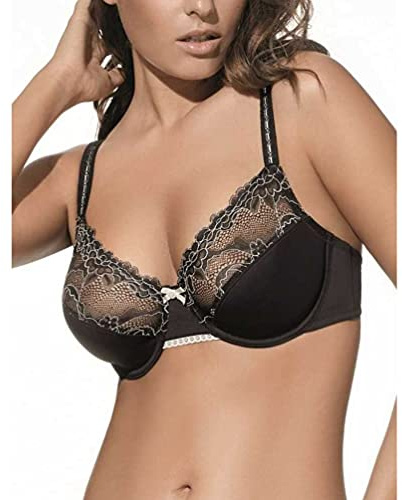 Selene - Sujetador Lucia Con Aros, color negro, talla 100C