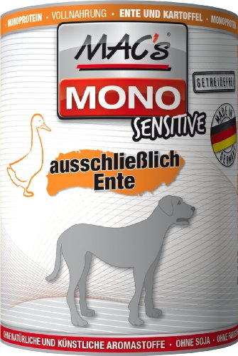 Macs Dog Mono anka (12 x 400 g burk)