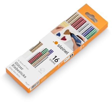 Steinel 65539 glitter limstavar Ø 7 mm 16 pinnar, 96 g