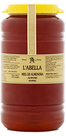 L’abella Mel - Miel d’amande - Miel naturel récolté en Espagne (3kg)